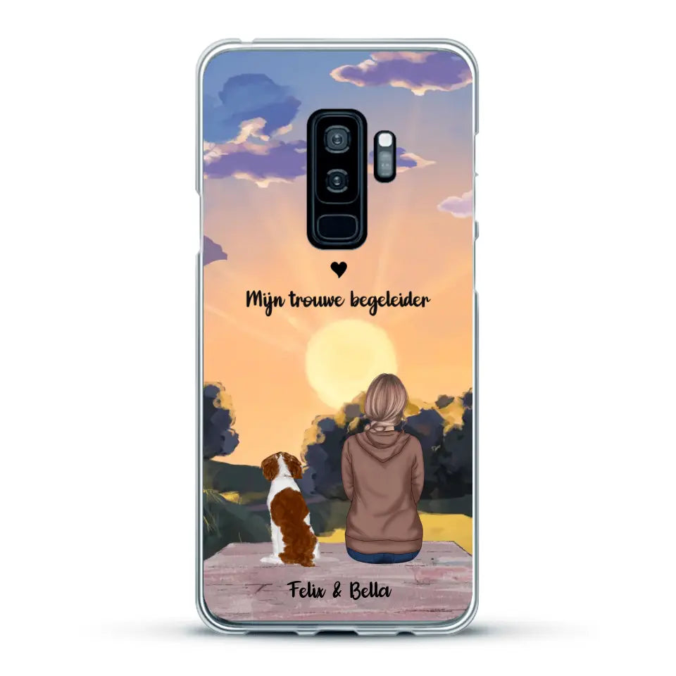 Seizoenen met huisdier - Gepersonaliseerd telefoonhoesje