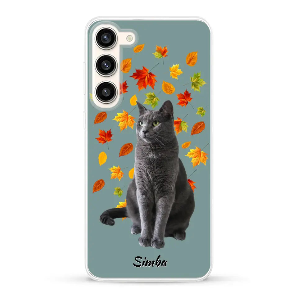 Herfst bladeren foto - Gepersonaliseerd telefoonhoesje