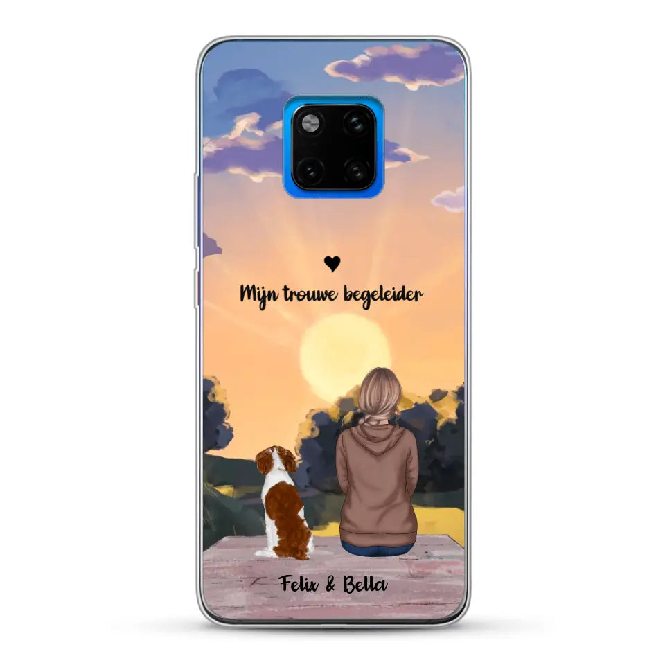Seizoenen met huisdier - Gepersonaliseerd telefoonhoesje