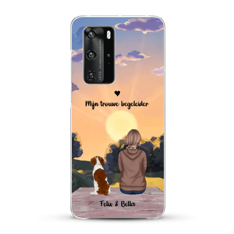 Seizoenen met huisdier - Gepersonaliseerd telefoonhoesje