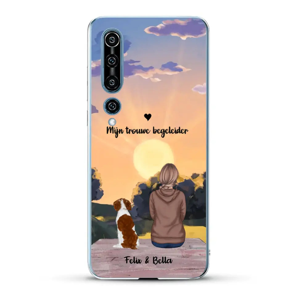 Seizoenen met huisdier - Gepersonaliseerd telefoonhoesje