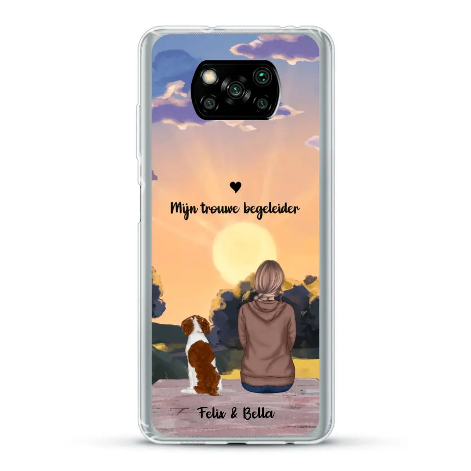 Seizoenen met huisdier - Gepersonaliseerd telefoonhoesje