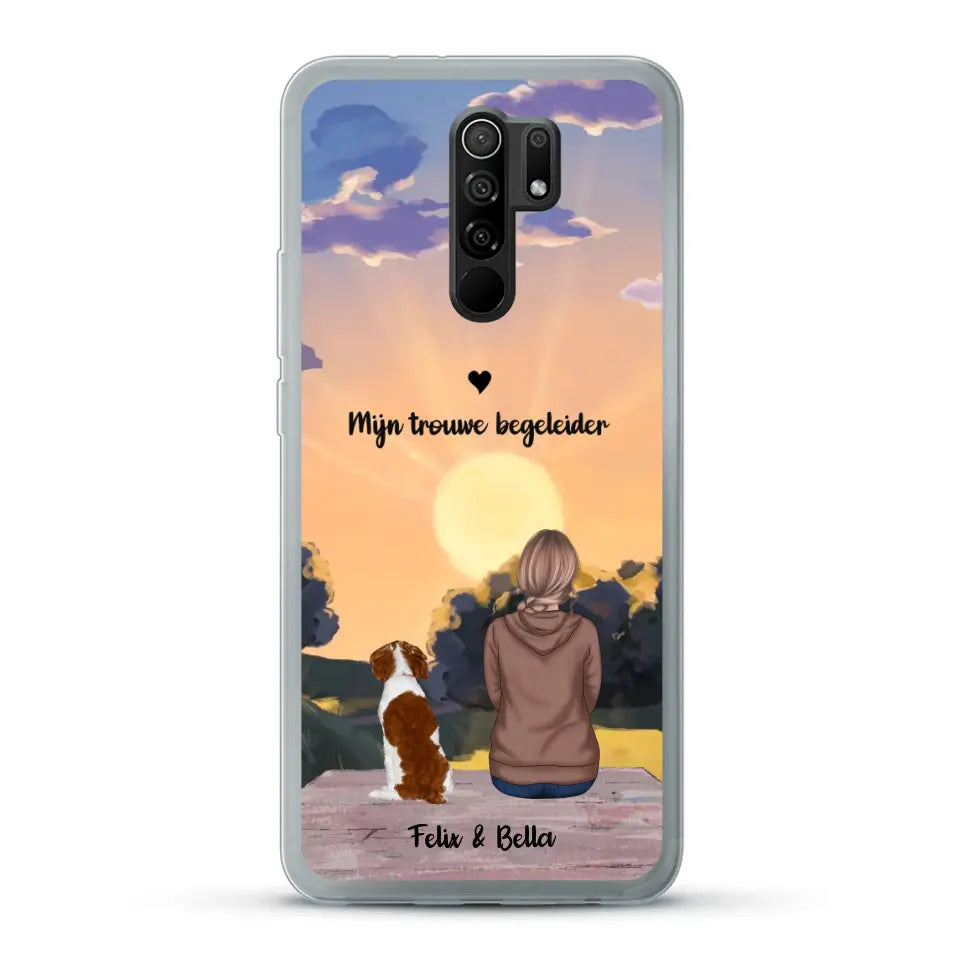 Seizoenen met huisdier - Gepersonaliseerd telefoonhoesje