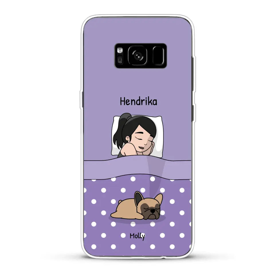 Knuffeltijd met pluisneuzen - Gepersonaliseerd telefoonhoesje