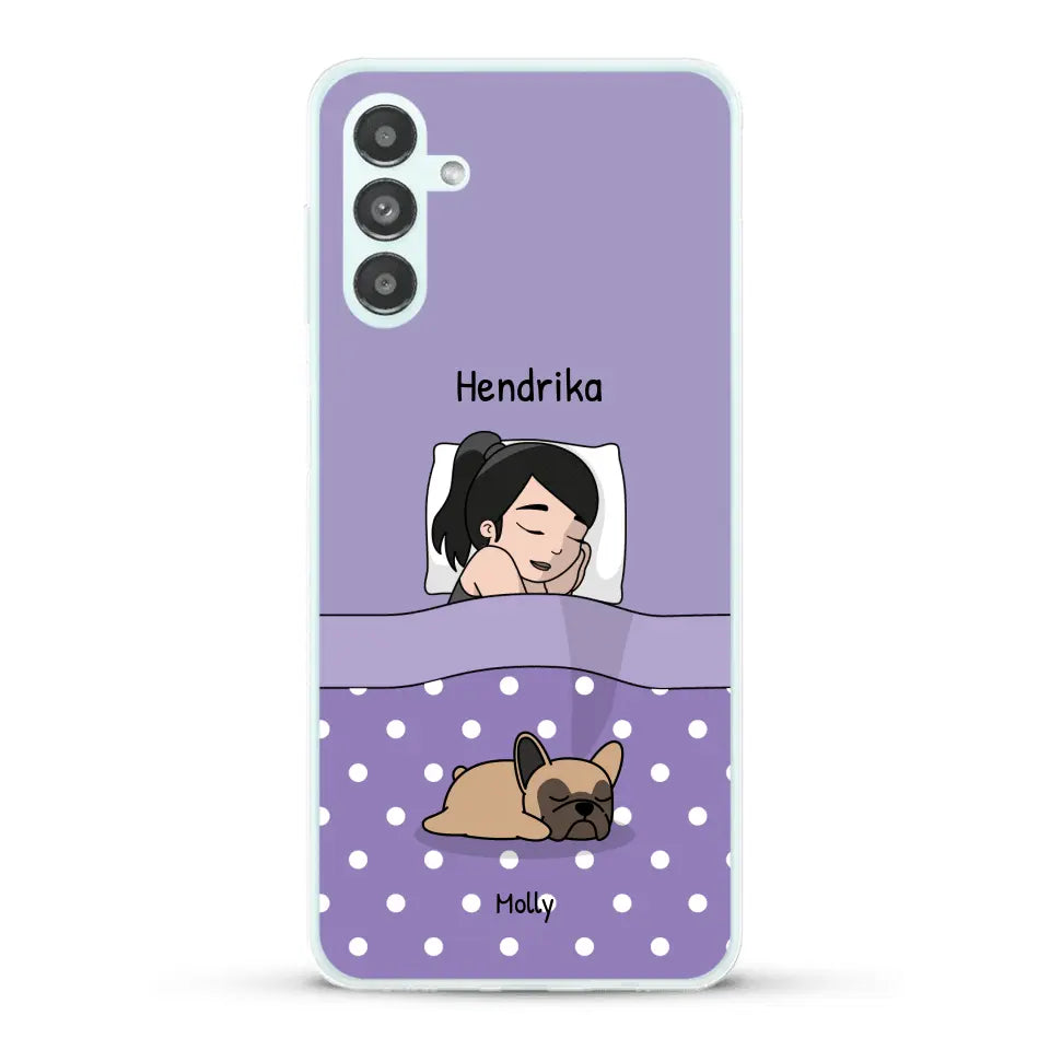 Knuffeltijd met pluisneuzen - Gepersonaliseerd telefoonhoesje