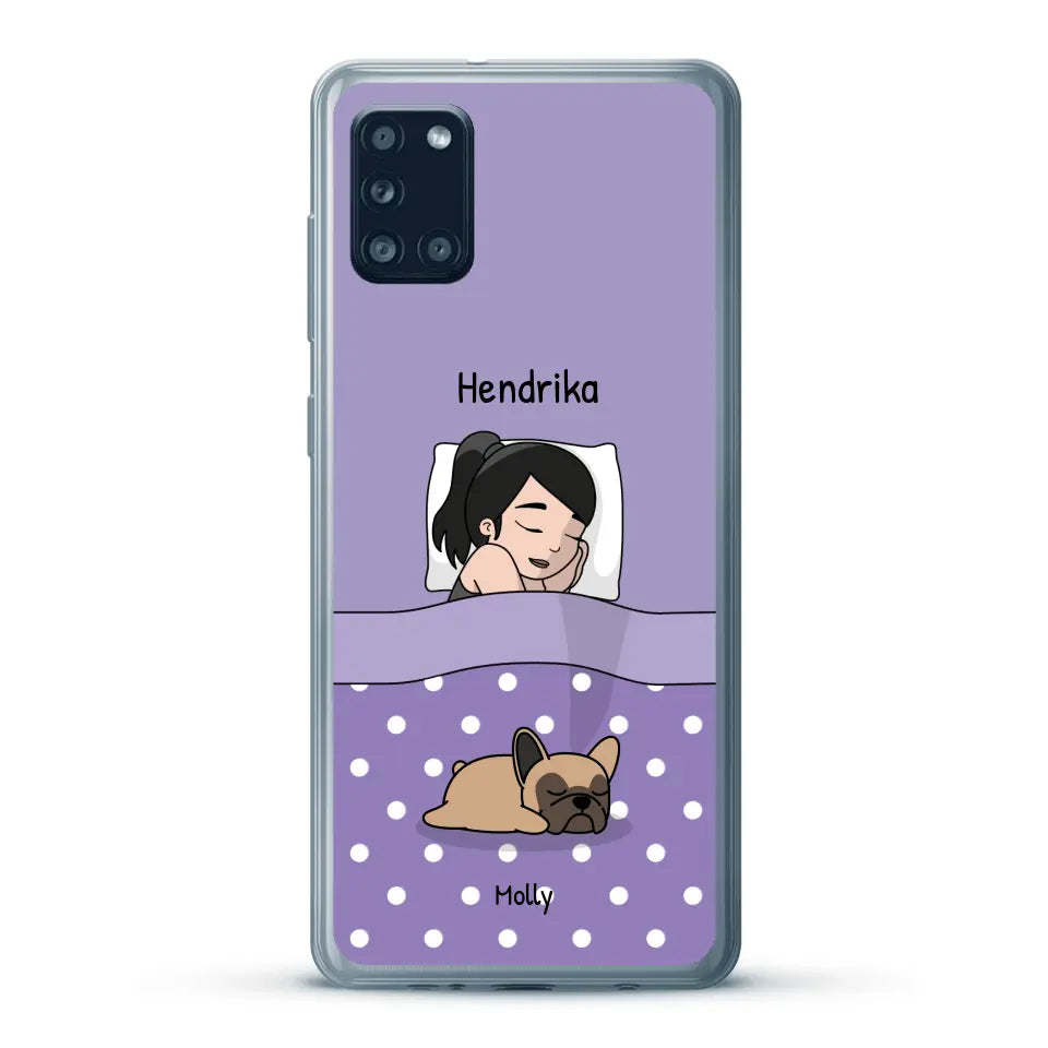 Knuffeltijd met pluisneuzen - Gepersonaliseerd telefoonhoesje