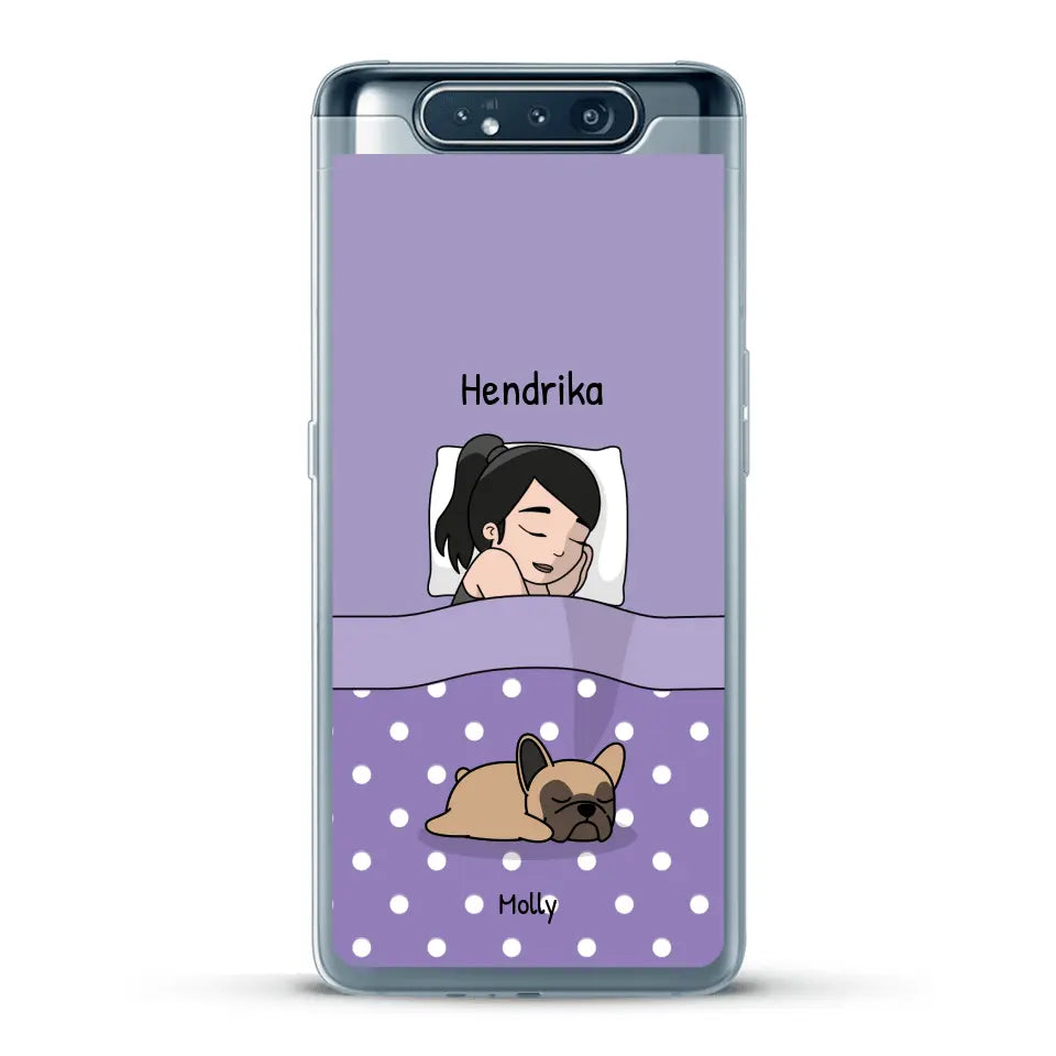Knuffeltijd met pluisneuzen - Gepersonaliseerd telefoonhoesje