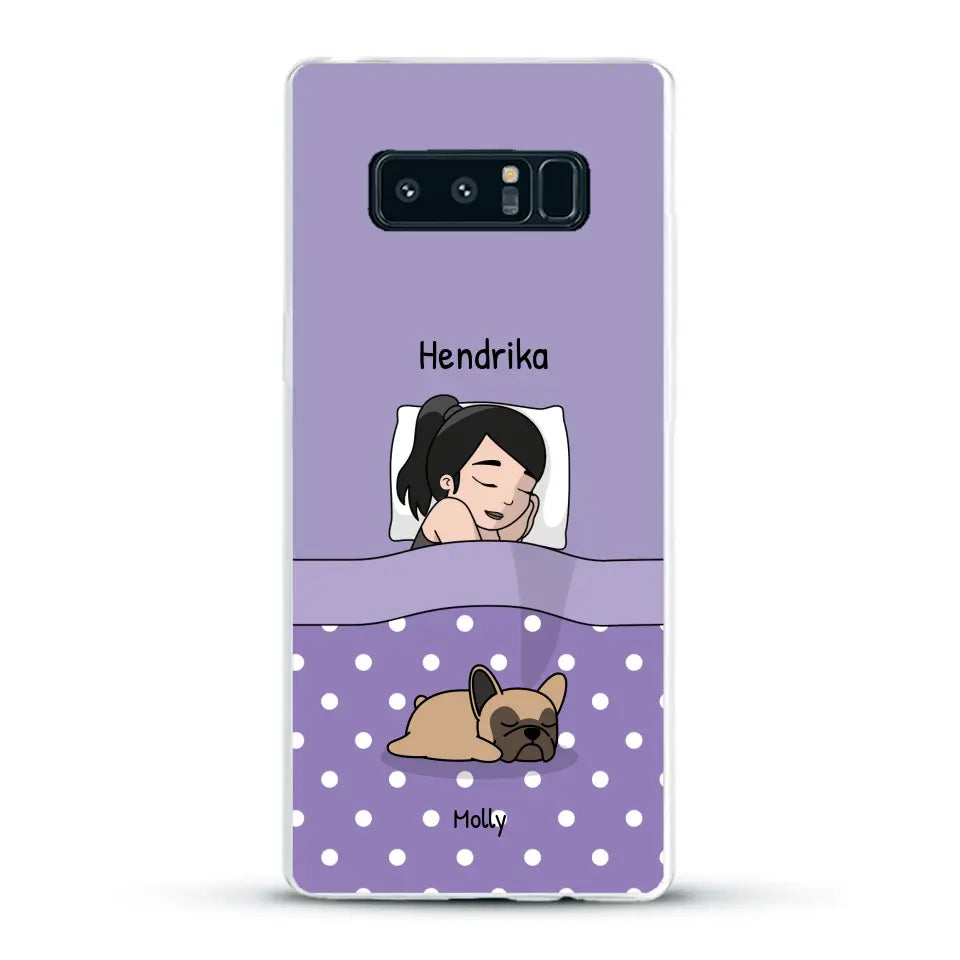 Knuffeltijd met pluisneuzen - Gepersonaliseerd telefoonhoesje