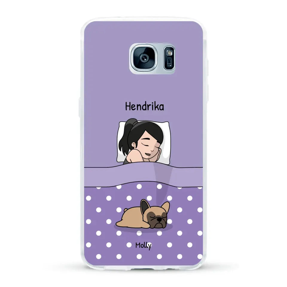 Knuffeltijd met pluisneuzen - Gepersonaliseerd telefoonhoesje