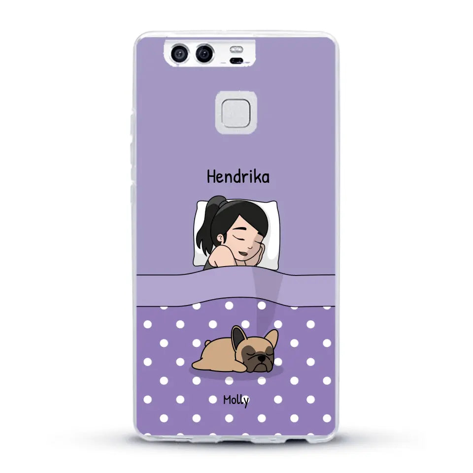 Knuffeltijd met pluisneuzen - Gepersonaliseerd telefoonhoesje