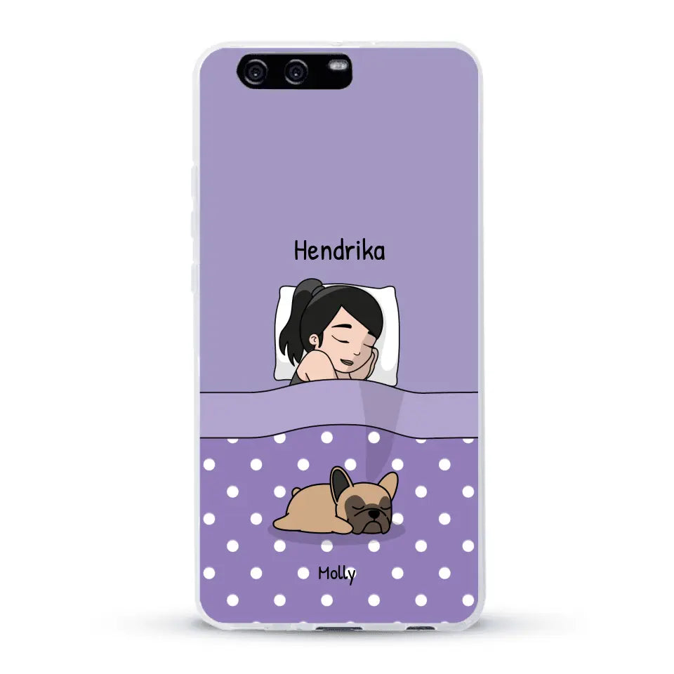 Knuffeltijd met pluisneuzen - Gepersonaliseerd telefoonhoesje