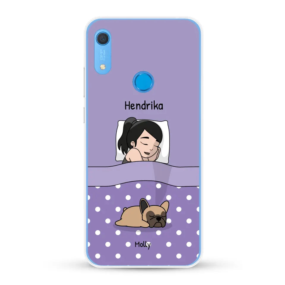 Knuffeltijd met pluisneuzen - Gepersonaliseerd telefoonhoesje