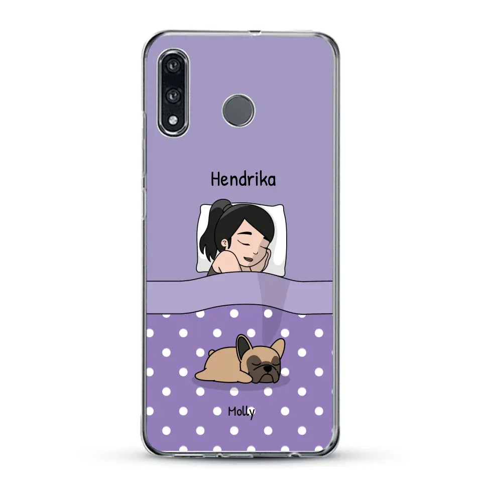 Knuffeltijd met pluisneuzen - Gepersonaliseerd telefoonhoesje