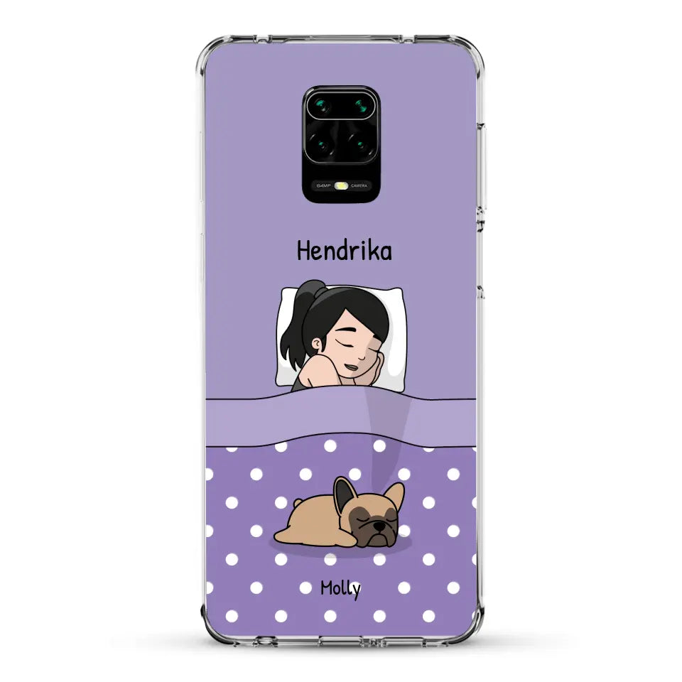 Knuffeltijd met pluisneuzen - Gepersonaliseerd telefoonhoesje