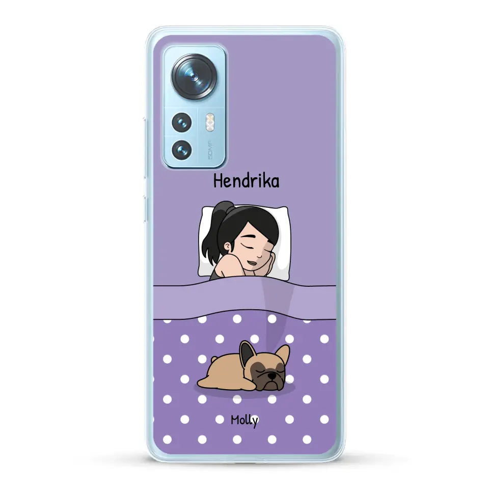 Knuffeltijd met pluisneuzen - Gepersonaliseerd telefoonhoesje