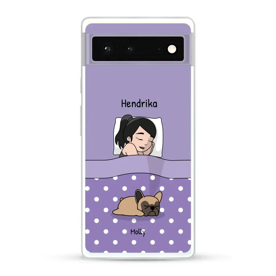 Knuffeltijd met pluisneuzen - Gepersonaliseerd telefoonhoesje