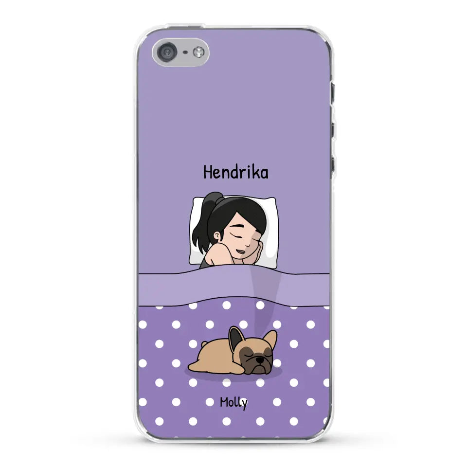 Knuffeltijd met pluisneuzen - Gepersonaliseerd telefoonhoesje
