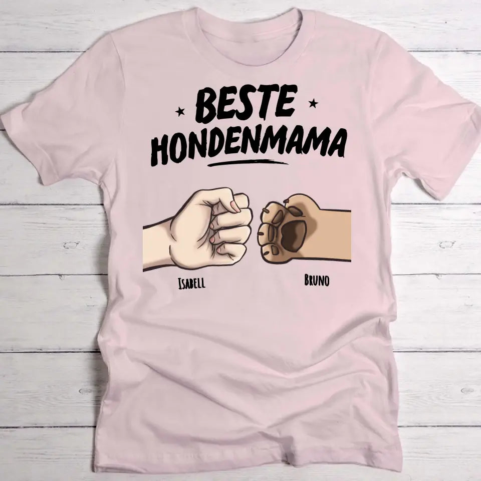 De beste ouders van huisdieren - Gepersonaliseerd T-shirt