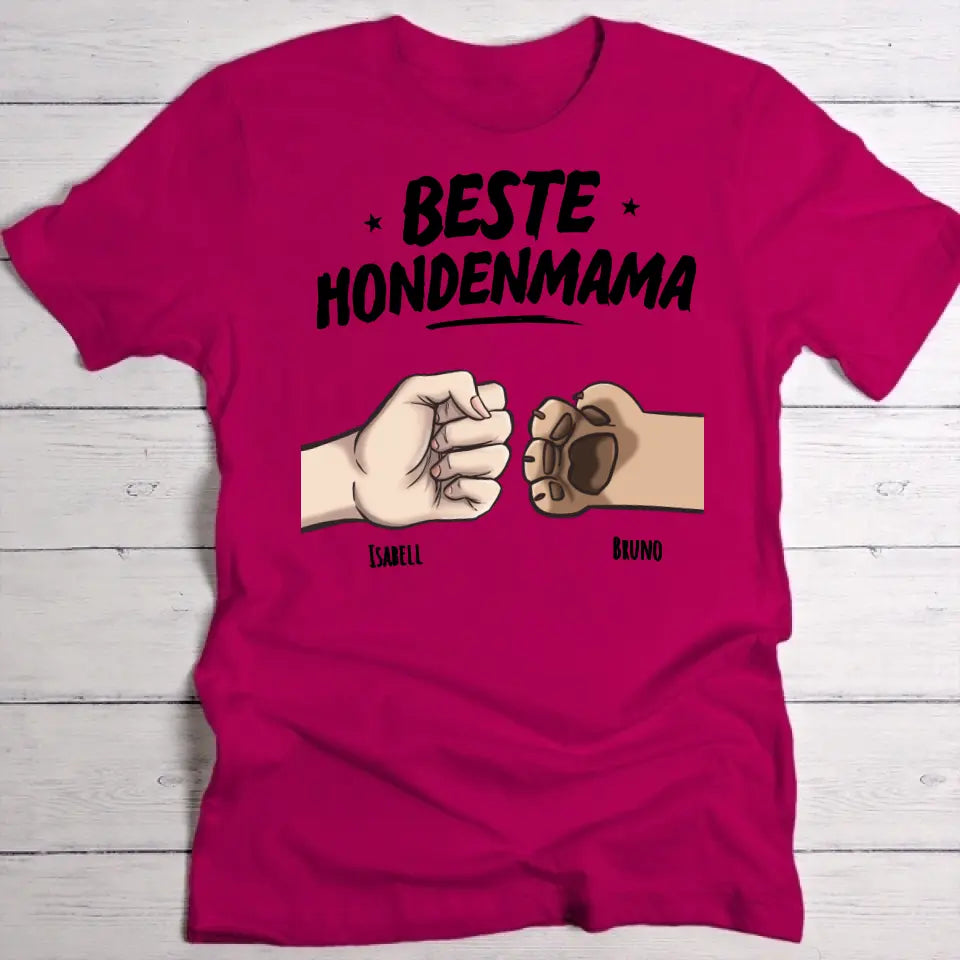 De beste ouders van huisdieren - Gepersonaliseerd T-shirt