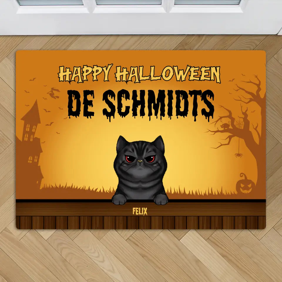 Halloween - Gepersonaliseerde deurmat