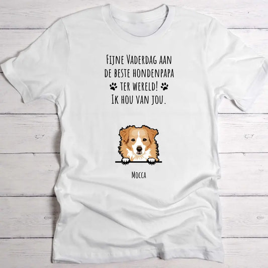 Fijne vaderdag - Gepersonaliseerd T-Shirt