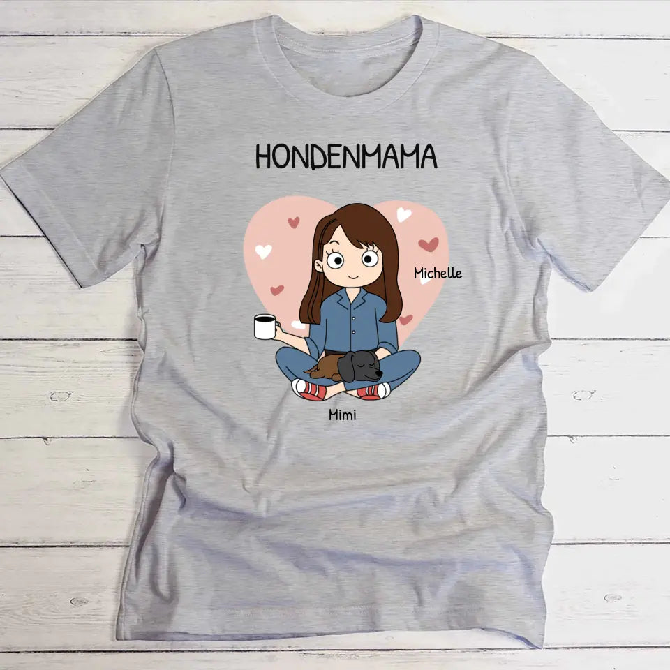 Pet parent - Gepersonaliseerde T-Shirt (Comic Style)