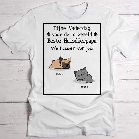 Ik hou van je - gepersonaliseerd T-Shirt