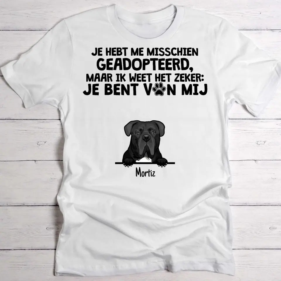 Geadopteerd - Gepersonaliseerd T-Shirt