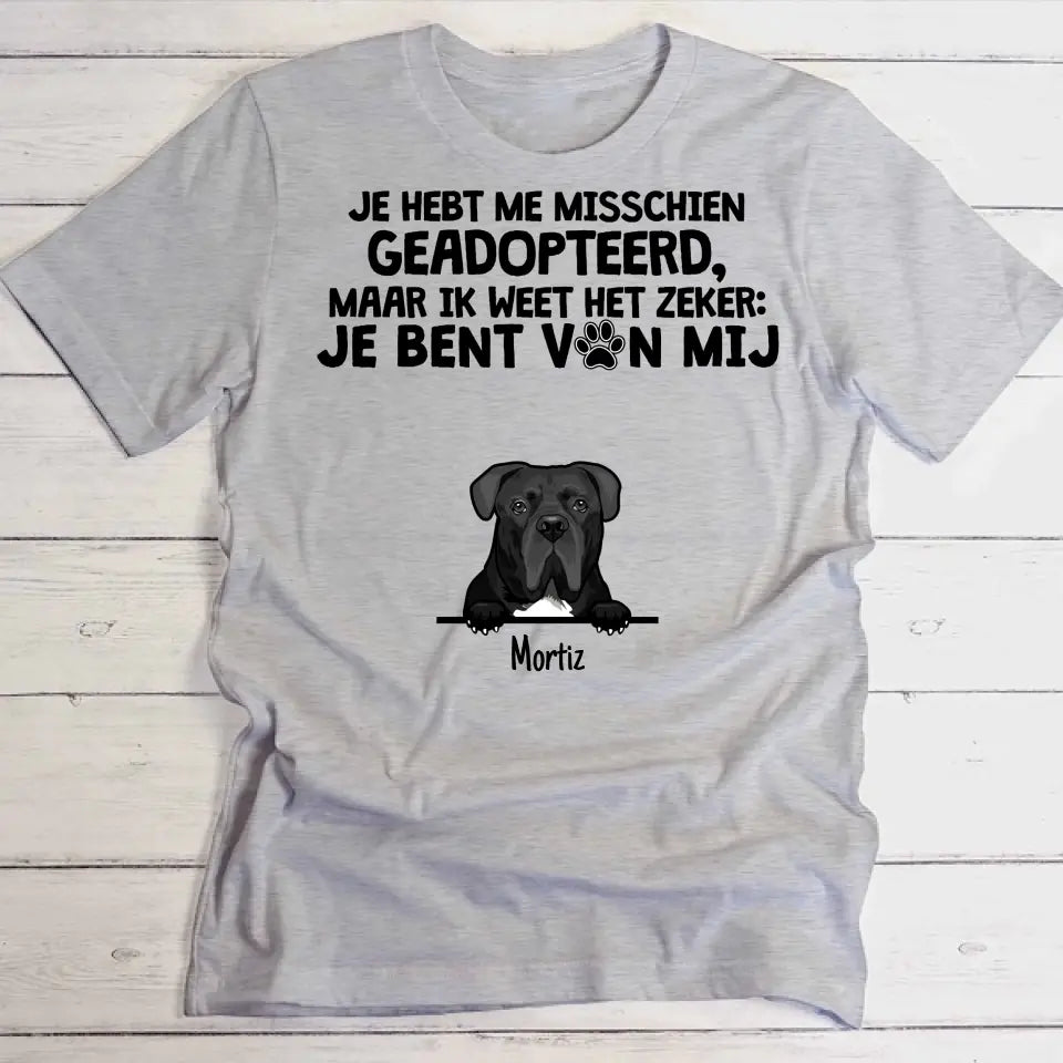 Geadopteerd - Gepersonaliseerd T-Shirt