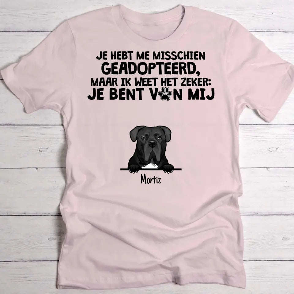 Geadopteerd - Gepersonaliseerd T-Shirt