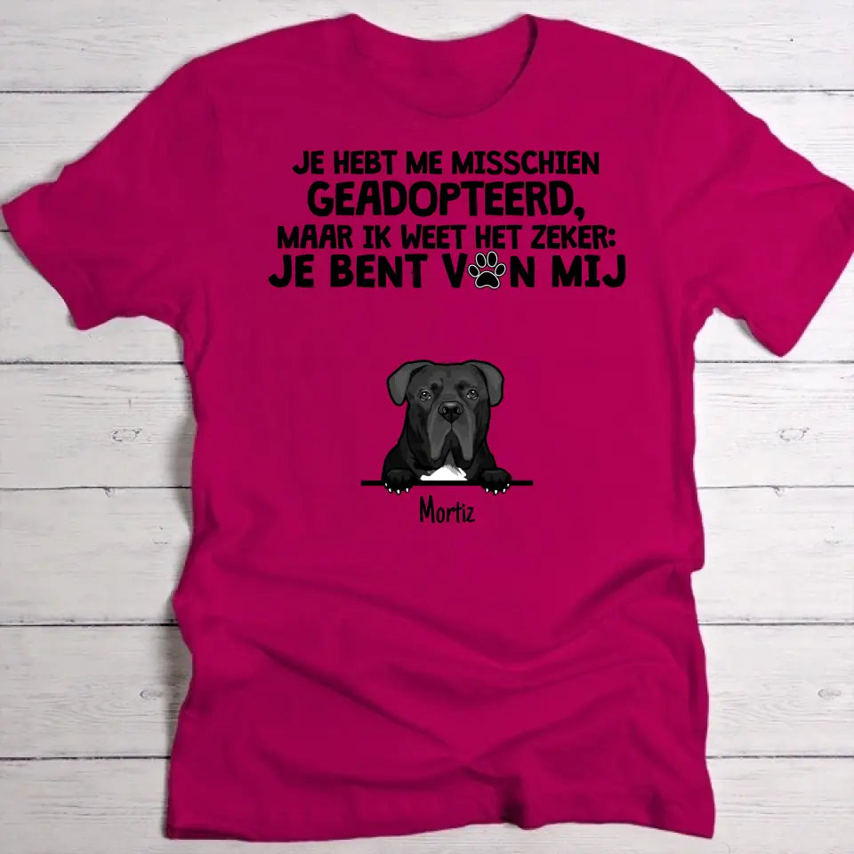 Geadopteerd - Gepersonaliseerd T-Shirt