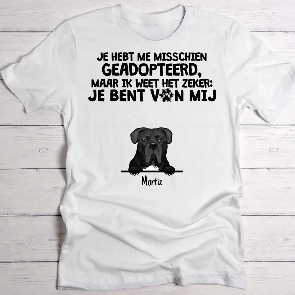 Geadopteerd - Gepersonaliseerd T-Shirt