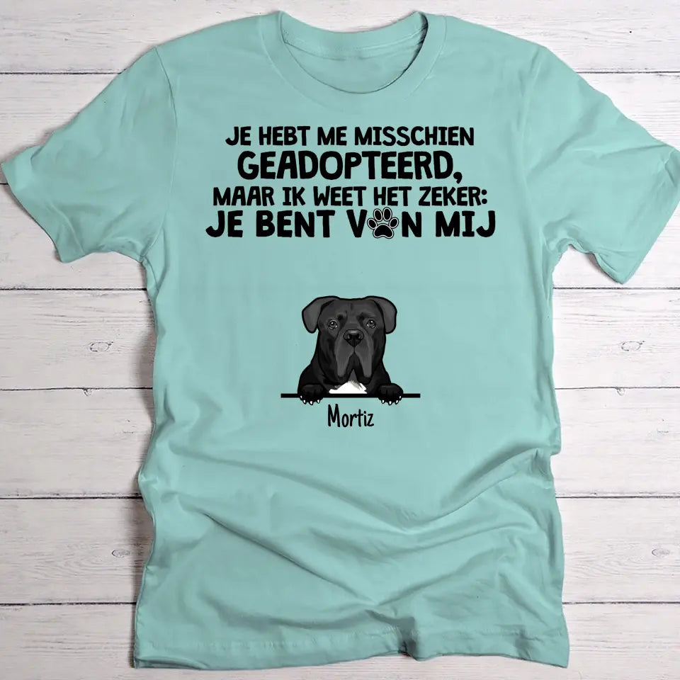 Geadopteerd - Gepersonaliseerd T-Shirt