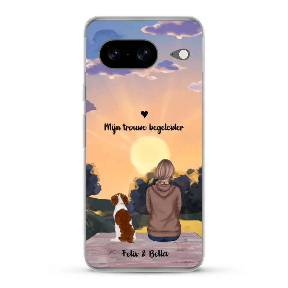 Seizoenen met huisdier - Gepersonaliseerd telefoonhoesje