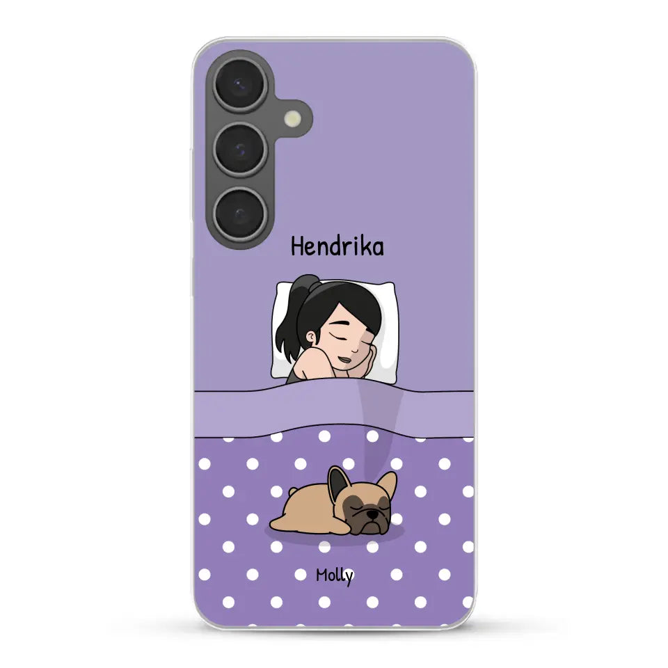 Knuffeltijd met pluisneuzen - Gepersonaliseerd telefoonhoesje