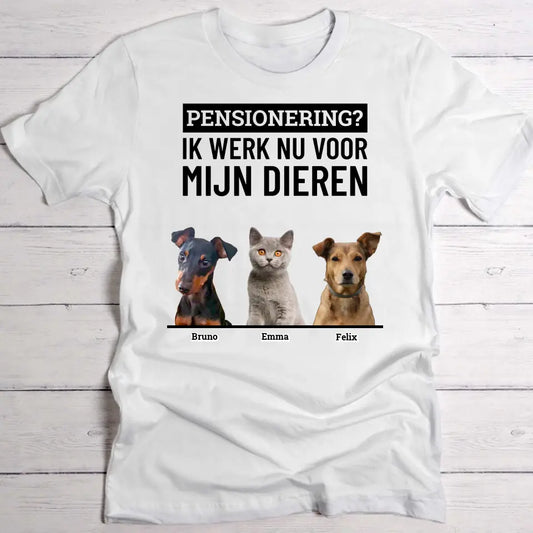 Pensioen - Gepersonaliseerde T-Shirt