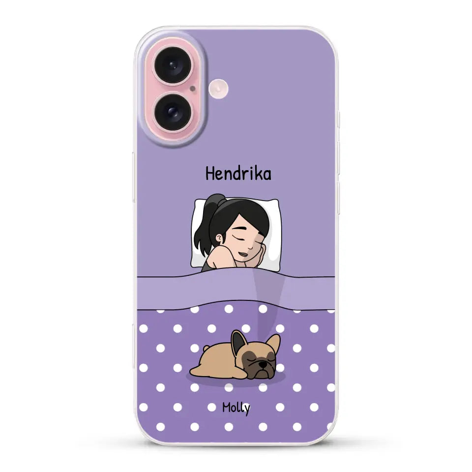 Knuffeltijd met pluisneuzen - Gepersonaliseerd telefoonhoesje