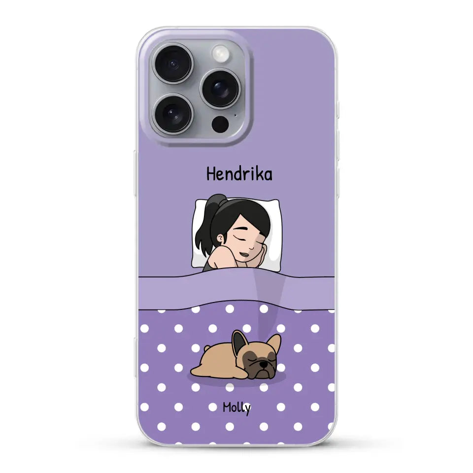 Knuffeltijd met pluisneuzen - Gepersonaliseerd telefoonhoesje