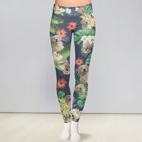 Tropisch huisdier - Gepersonaliseerde legging - Featured Image