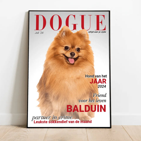 Dogue - Gepersonaliseerde Poster - Featured Image