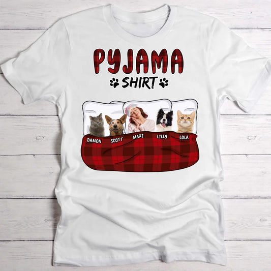 Mijn pyjama shirt - Gepersonaliseerde T-Shirt