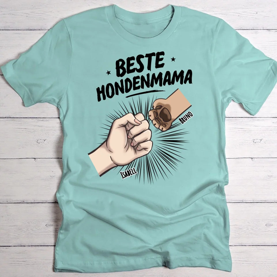 De beste ouders van huisdieren - Gepersonaliseerd T-Shirt