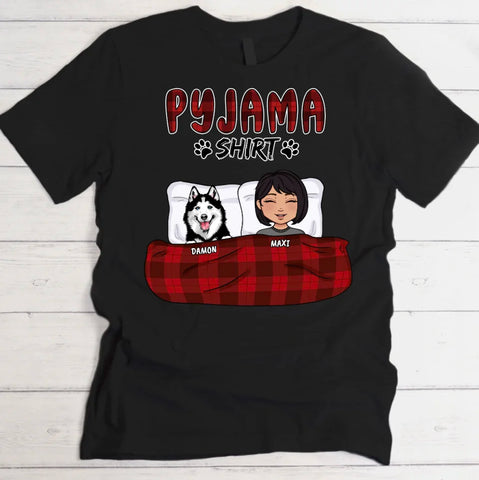 Mijn pyjama shirt - Gepersonaliseerde T-Shirt - Featured Image