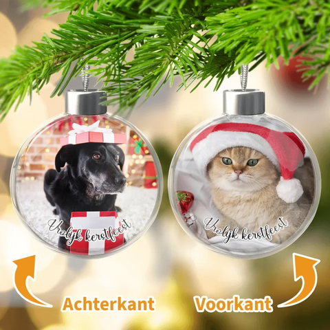 Jouw foto - Gepersonaliseerde kerstfeest bal - Featured Image