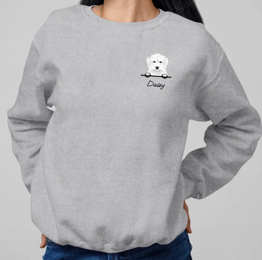 Spionerende Huisdieren - Gepersonaliseerde sweatshirt