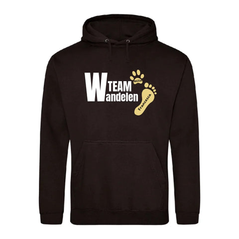 Team wandelen - Gepersonaliseerde Hoodie - Featured Image