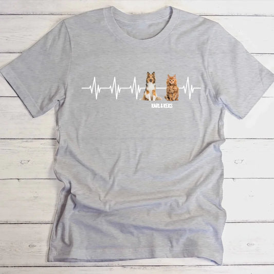 Heartbeat - Gepersonaliseerde T-shirt