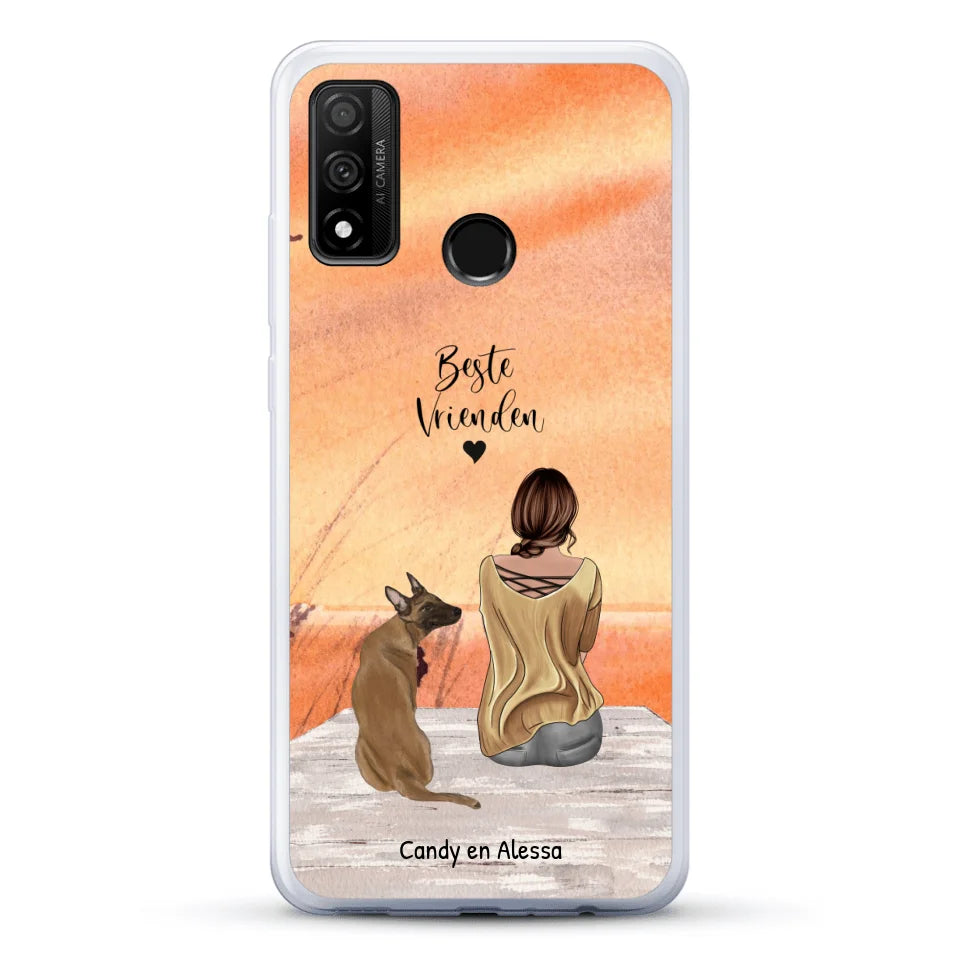 Onderweg met huisdier - Gepersonaliseerd Telefoonhoesje