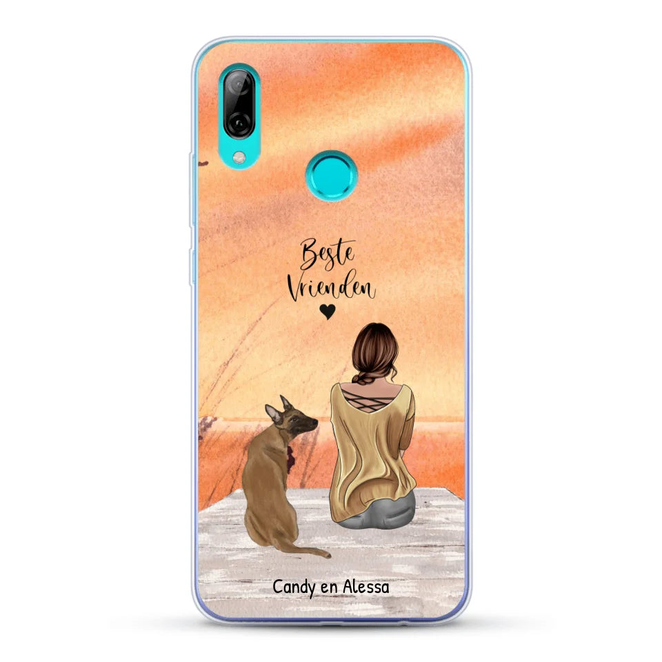 Onderweg met huisdier - Gepersonaliseerd Telefoonhoesje