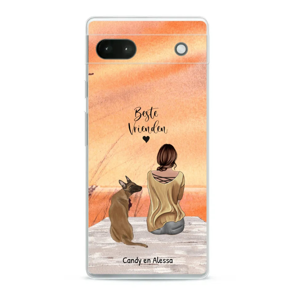 Onderweg met huisdier - Gepersonaliseerd Telefoonhoesje